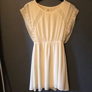 Ya Los Angeles ivory dress